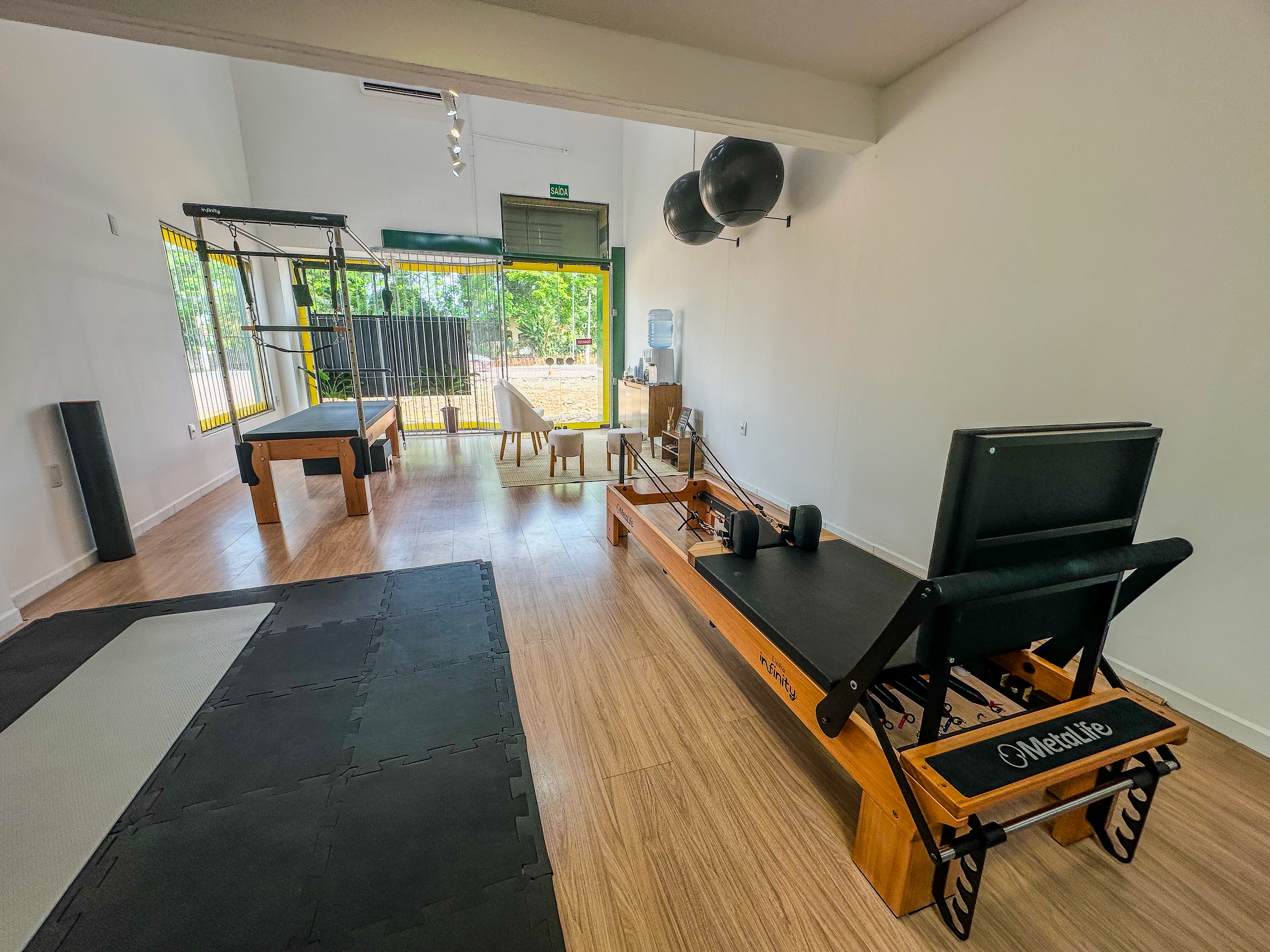 Equipamentos de Pilates no Estúdio Movimenttá em Criciúma